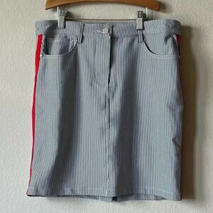 Movetes Golf Tennis Navy Red Mini Skirt NWT Size‎ 4
